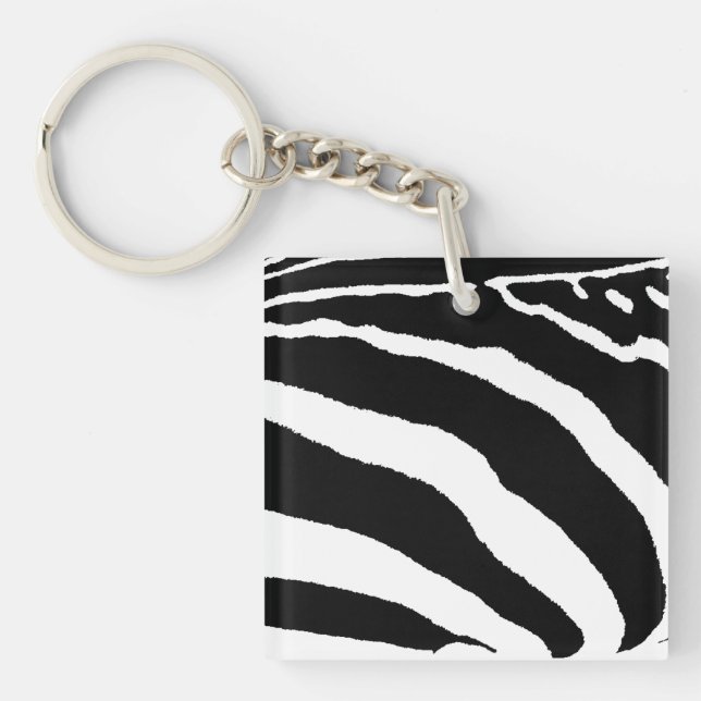Zebra Schlüsselanhänger (Vorderseite)