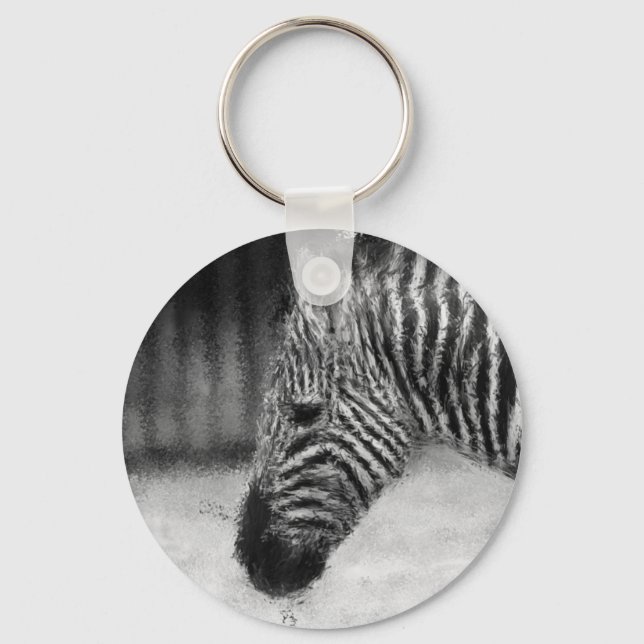 Zebra Schlüsselanhänger (Vorderseite)