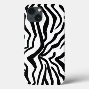 Zebra Schwarz und Weiß verborgen Fell Case-Mate iPhone Hülle
