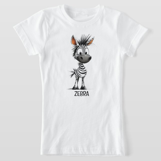 Zebra Sketch T-Shirt (Ablage )