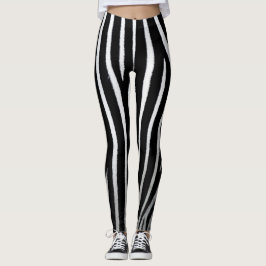 Zebra Skin Leggings
