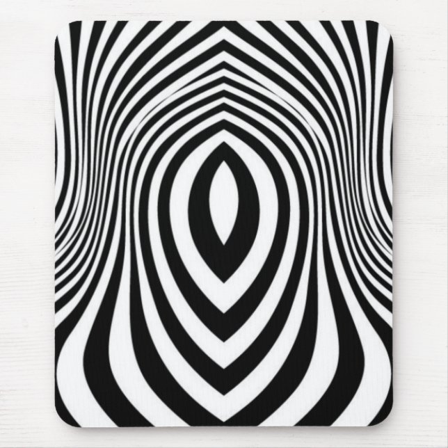 Zebra Skin Print Texture Pattern-88488 Mousepad (Vorne)