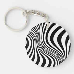 Zebra Skin Print Texture Pattern-88488 Schlüsselanhänger