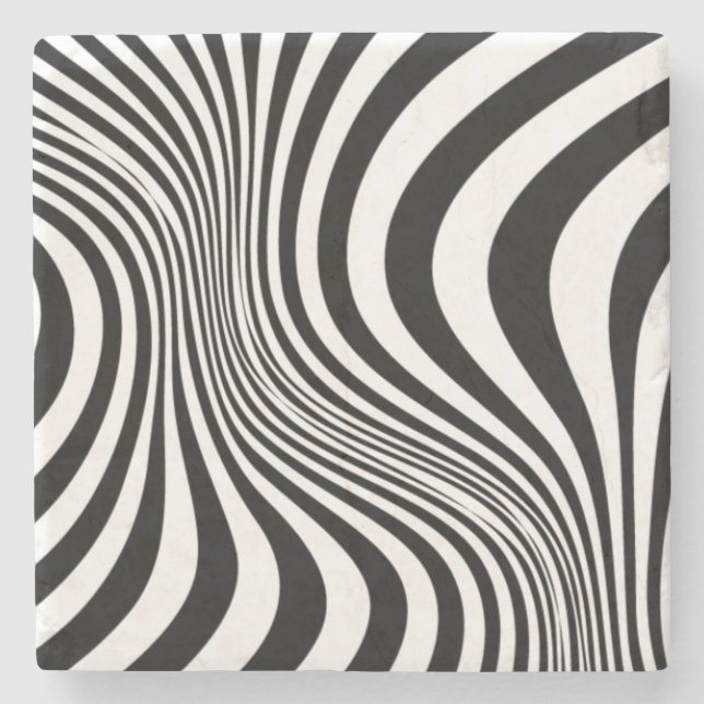 Zebra Skin Print Texture Pattern-88488 Steinuntersetzer (Vorderseite)