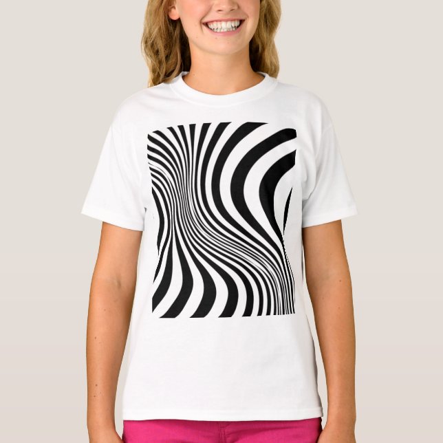 Zebra Skin Print Texture Pattern-88488 T-Shirt (Vorderseite)