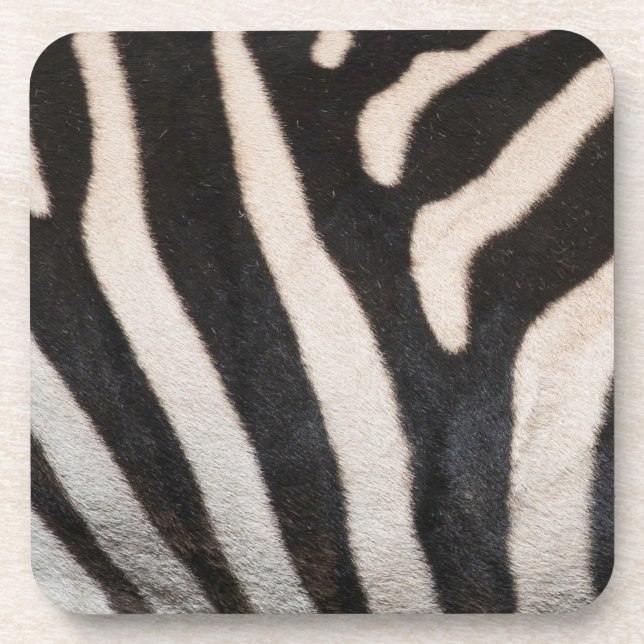 ZEBRA SKIN UNTERSETZER (Vorderseite)