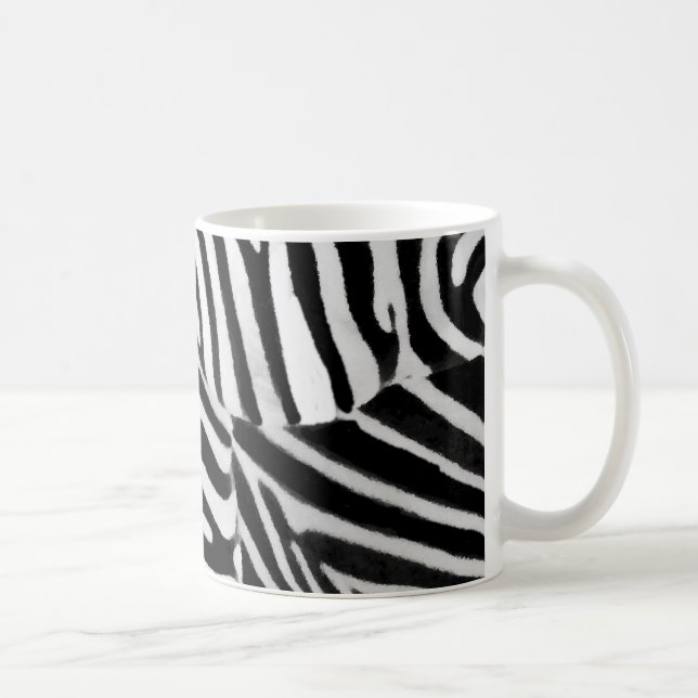 Zebra Streifen#3_ Kaffeetasse (Rechts)