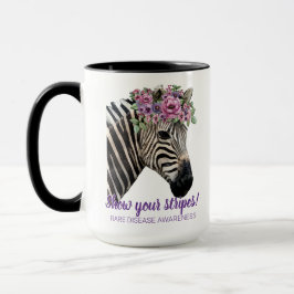 Zebra-Streifen anzeigen Tasse