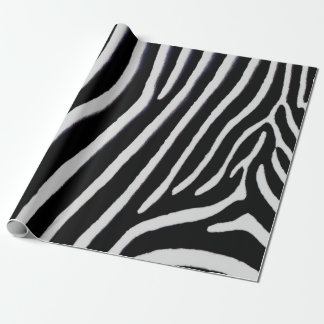 Zebra-Streifen Geschenkpapier