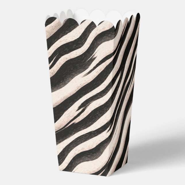 ZEBRA Streifen - Muster 2 Geschenkschachtel (Rückseite)