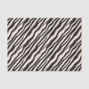 Zebra Streifen nahtlose Textur + Ihre Ideen Seidenpapier
