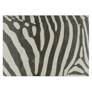 Zebra Stripe Animal Print Muster Schneidebrett
