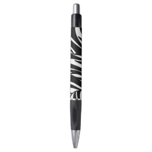 Zebra Stripe Pen - Schwarz-weiß Kugelschreiber