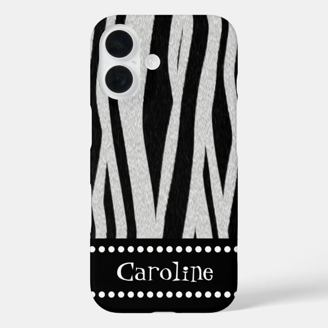 Zebra Stripe Print "Add Your Name" title_seo2 (Rückseite)