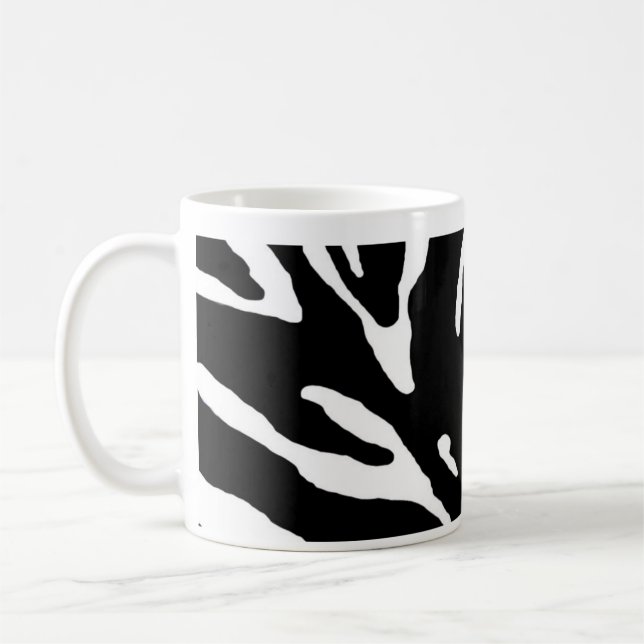 Zebra Stripe Tasse (Links)