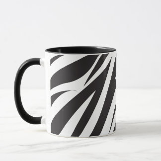 Zebra Striped Pattern Kaffee Tasse