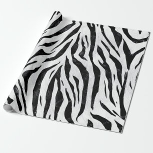 Zebra Stripes Animal Print Geschenkpapier
