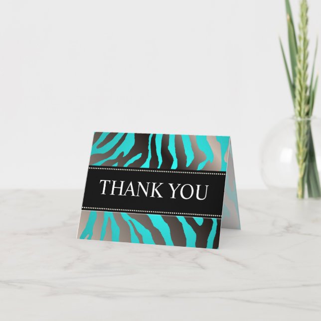 Zebra Stripes/DO-IT-YOURSELF couleur, Cartes de no (Devant)