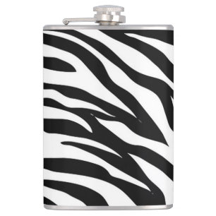 Zebra Stripes Flachmann