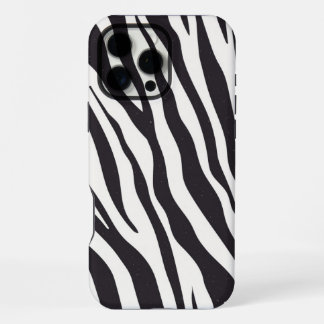 Zebra Stripes iPhone Case – Black & White Pattern 16 Pro Max Hülle