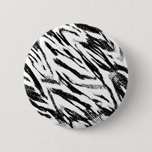 Zebra Stripes Knopf Button