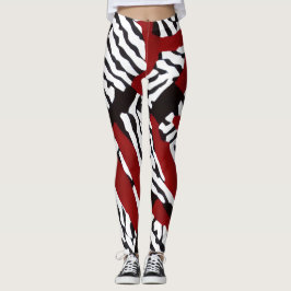 Zebra Stripes Leggings