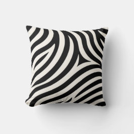 Zebra Stripes Moderne Printmedien Kissen