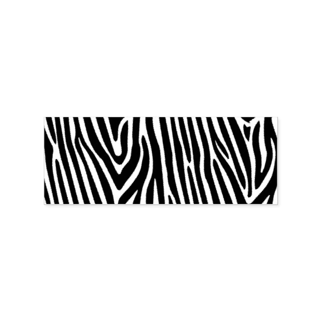 Zebra Stripes Muster Thunder_Cove Gummistempel (Prägung)