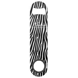 Zebra Stripes Muster Thunder_Cove Speed Flaschenöffner