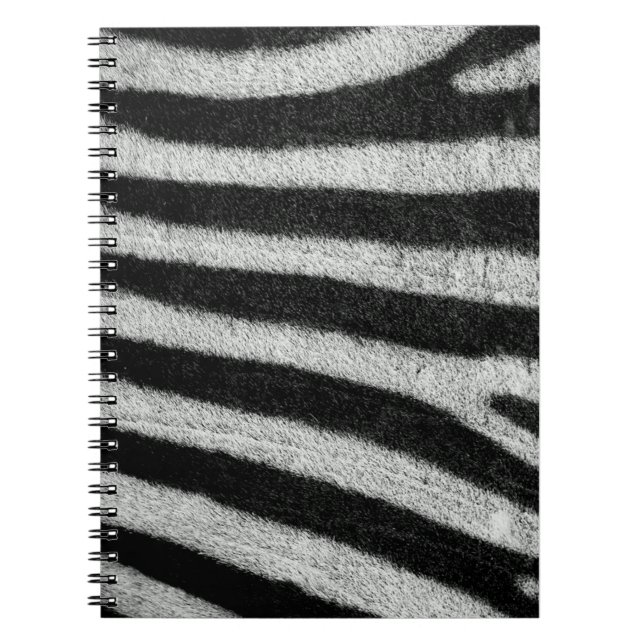 Zebra Stripes-Notebook Notizblock (Vorderseite)