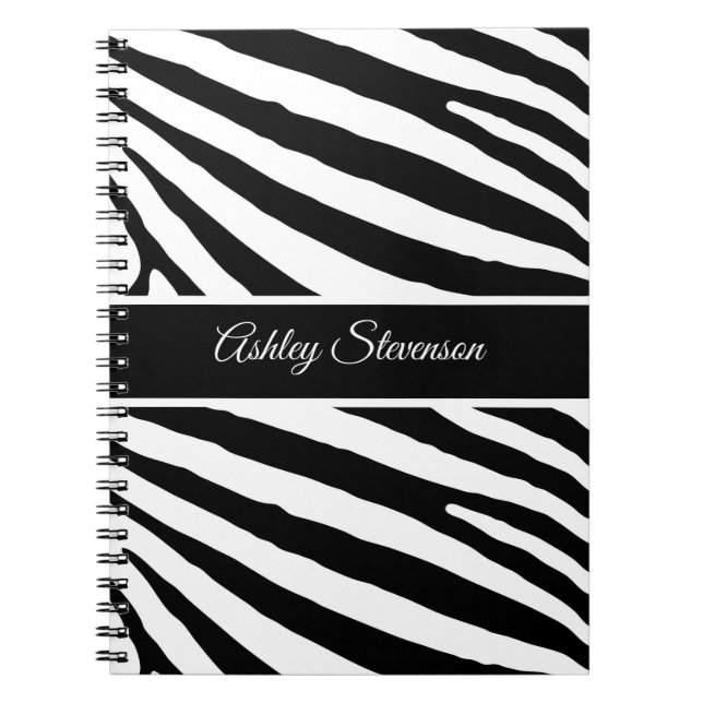 Zebra Stripes Notizblock (Vorderseite)