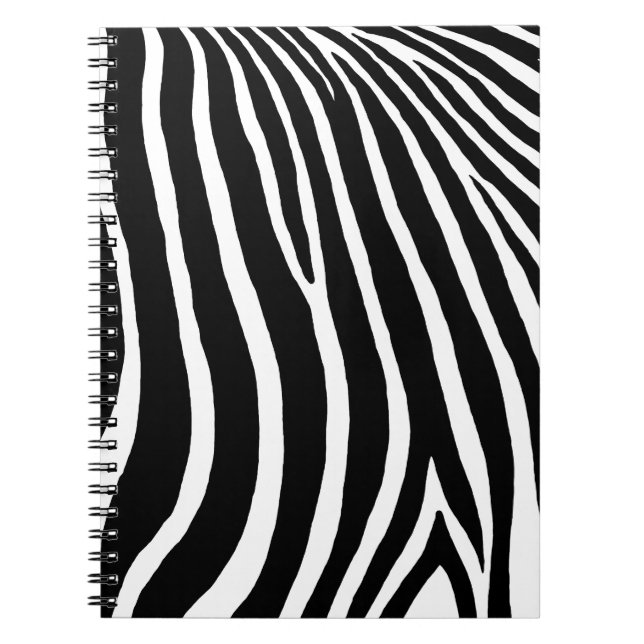 Zebra Stripes Notizblock (Vorderseite)