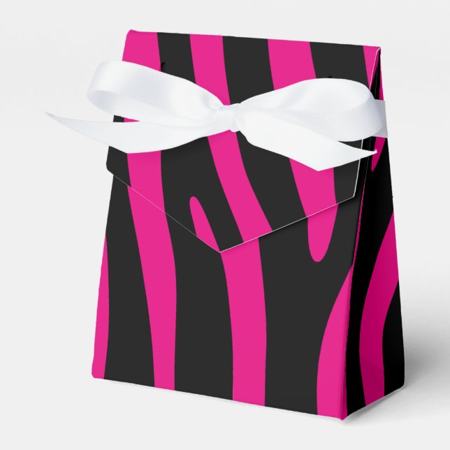 Zebra stripes pattern + your background & ideas geschenkschachtel (Vorderseite)