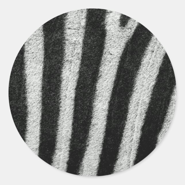 Zebra Stripes Stickers (Vorderseite)