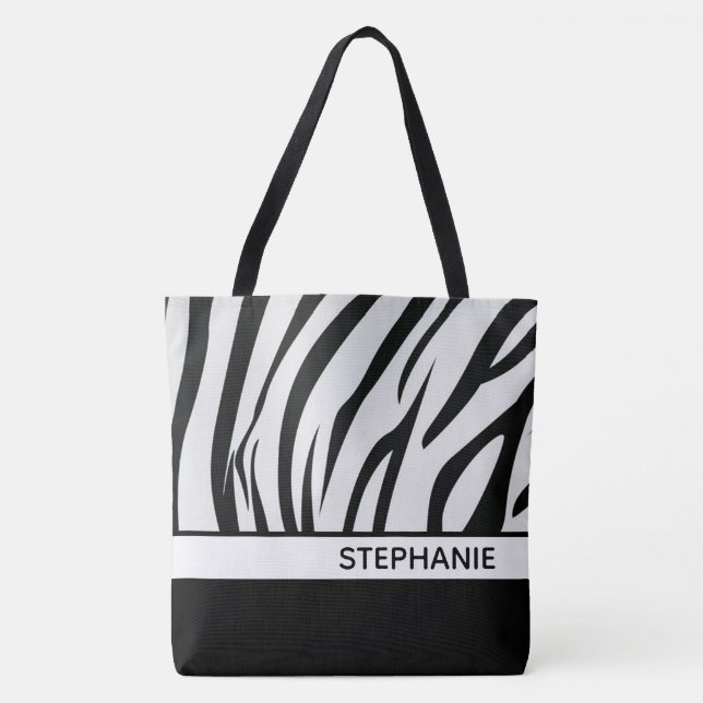 Zebra Stripes Tasche (Vorderseite)