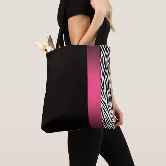 Zebra Stripes Tasche (Von Nahem)