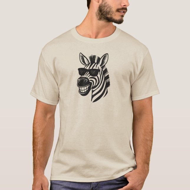 Zebra T-Shirt (Vorderseite)