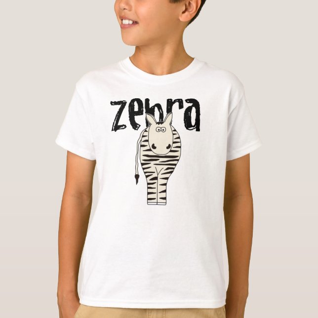 Zebra T-Shirt (Vorderseite)