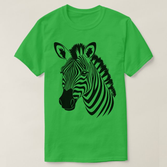 Zebra T-Shirt (Design vorne)