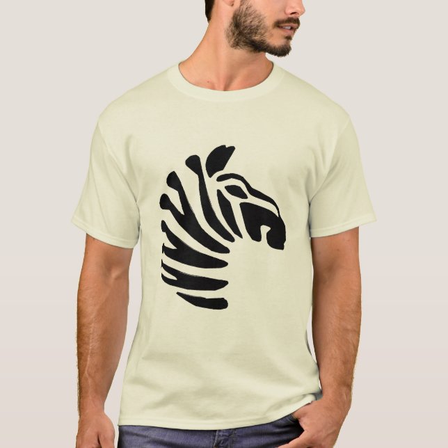 Zebra-T - Shirt (Vorderseite)