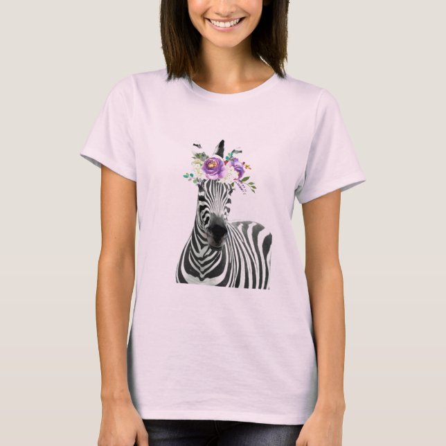 Zebra T-Shirt (Vorderseite)