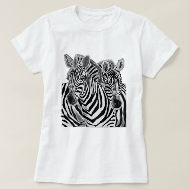 Zebra T - Shirt (Design vorne)