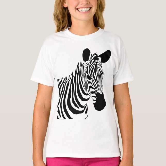 Zebra T-Shirt (Vorderseite)