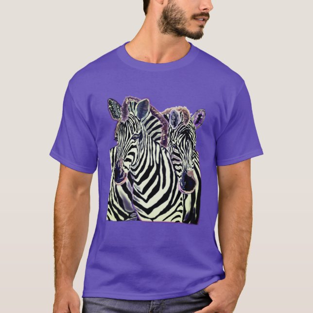 Zebra T - Shirt Gift (Vorderseite)