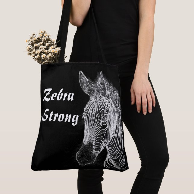 Zebra-Tasche Tasche (Von Nahem)