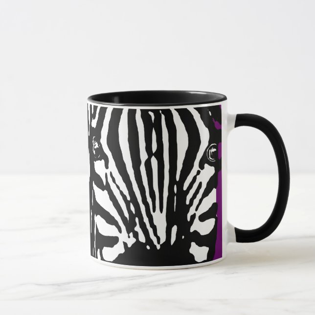 Zebra. Tasse (Rechts)