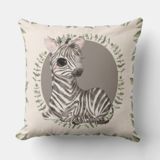 Zebra Throw Pillow Kissen