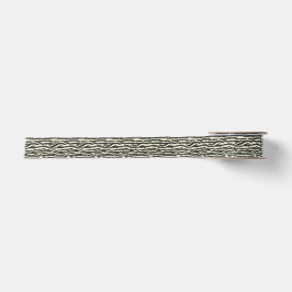 Zebra-Tierdruck-Schwarz-Licht-Beige-Streifen Satinband