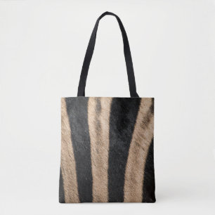 ZEBRA TIERDRUCK STREIFEN TASCHE