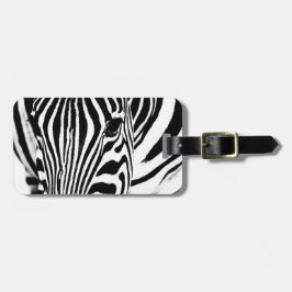 Zebra-Tierfotografie Afrika Safari Gepäckanhänger